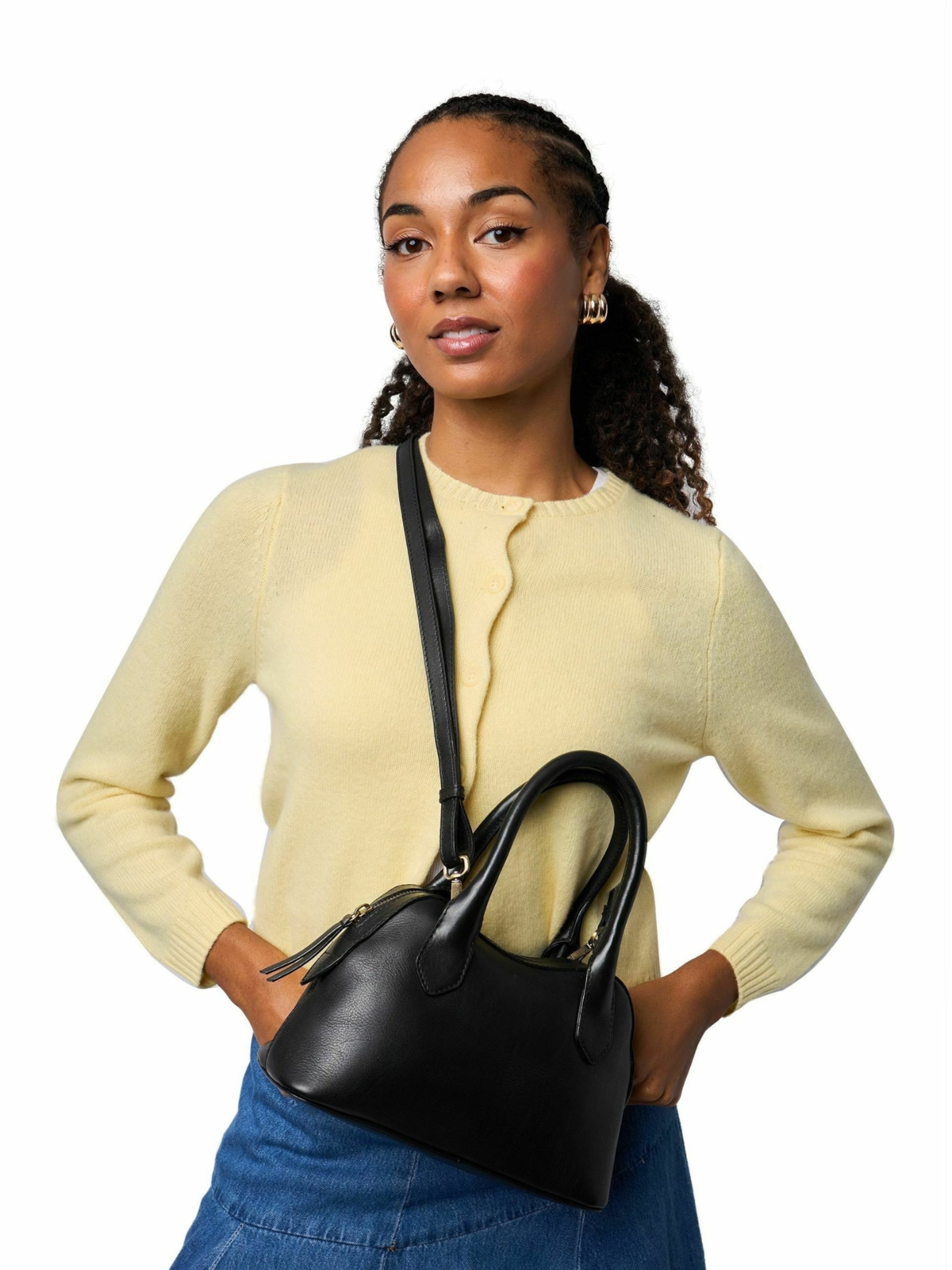 Cabas ' Nynne ' RE:DESIGNED en noir