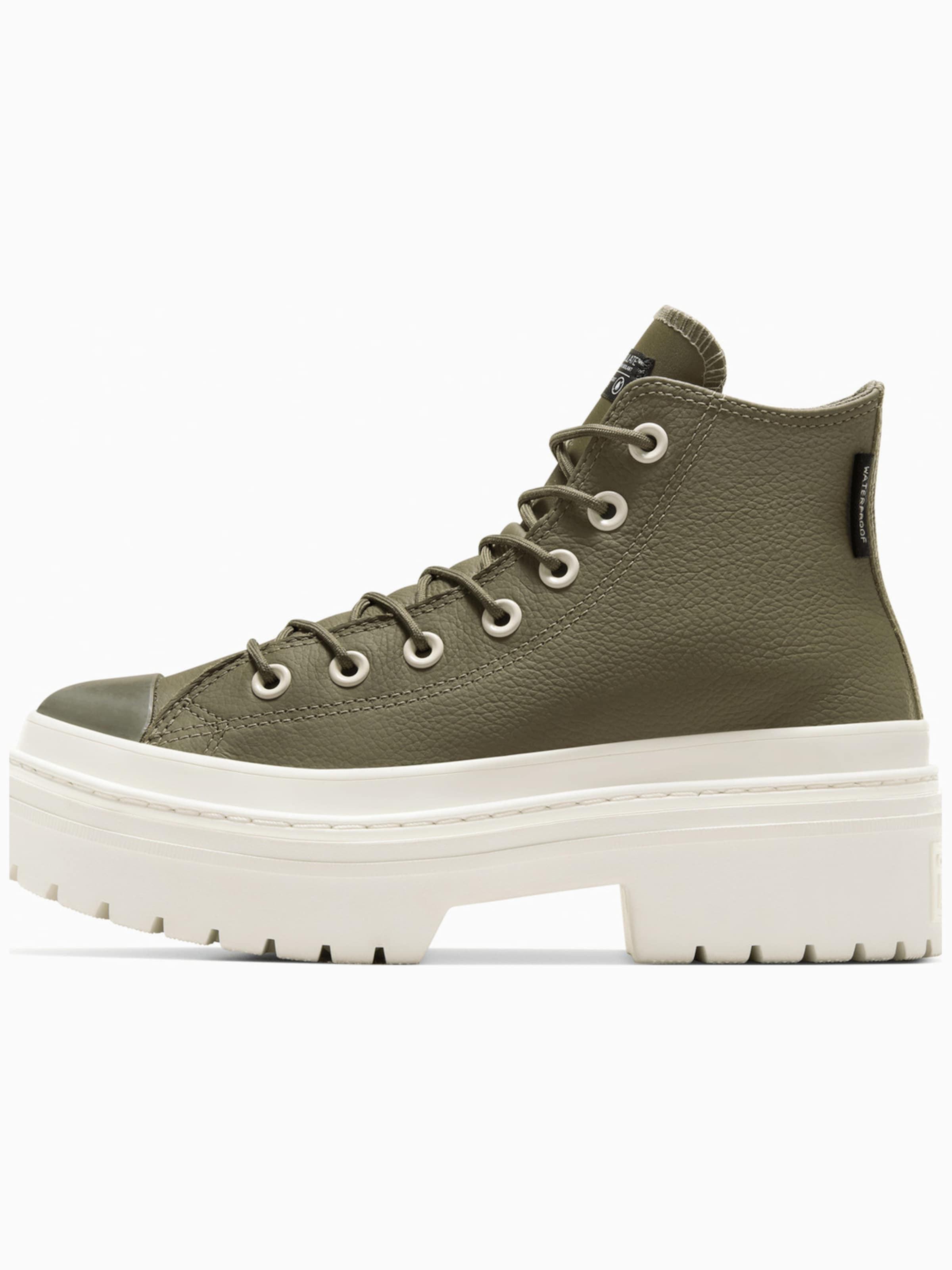 Sneaker alta 'Converse Chuck Taylor As Lugged Heel' di CONVERSE in verde