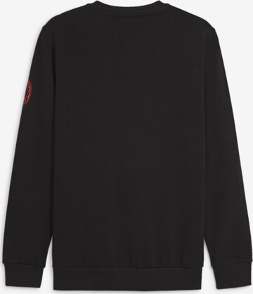 PUMA Sweatshirt 'AC Milan' in Zwart