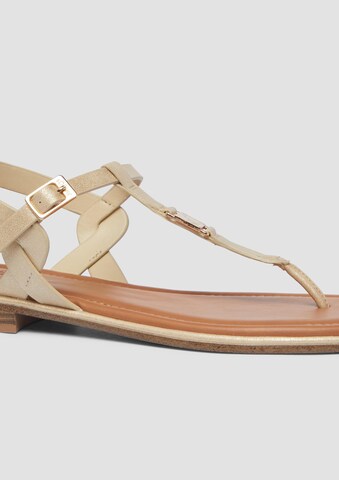 s.Oliver Teenslipper in Beige