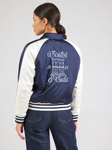 mėlyna SCOTCH & SODA Demisezoninė striukė: priekis