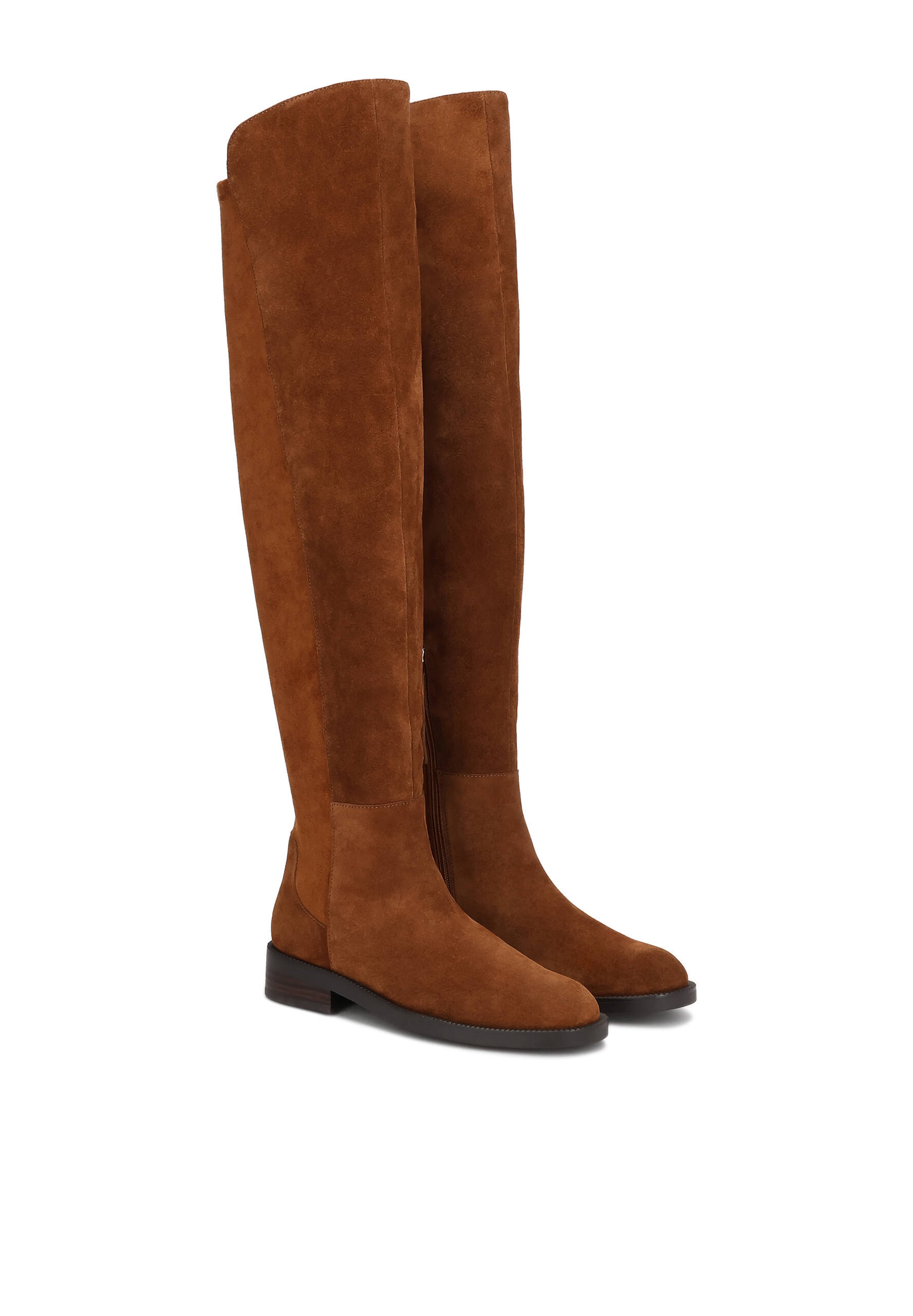 Kazar Overknees in Brown