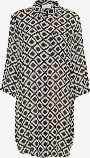 Kaffe Bluse 'KAJessi' in greige / schwarz / weiß, Produktansicht