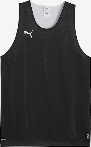 PUMA Trikot 'Teamjaws' in Schwarz: Vorderseite