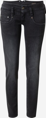 Herrlicher Slim fit Jeans in Black: front