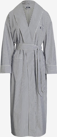 Peignoir court ' Shirting Stripes ' Polo Ralph Lauren en violet : devant