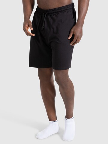 Regular Pantalon de sport 'Valentin' Smilodox en noir