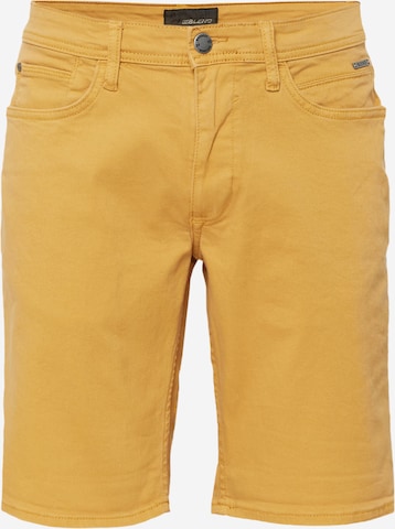 BLEND Jeans in Geel: voorkant