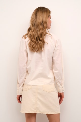 SOAKED IN LUXURY Bluse 'Annabella' in Beige