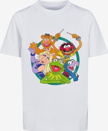 F4NT4STIC T-Shirt 'Disney The Muppets Group' in Weiß: predná strana
