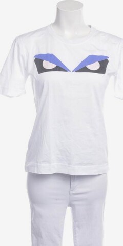 Fendi Shirt XS in Weiß: predná strana