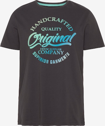 AJC Shirt in Grau: Vorderseite