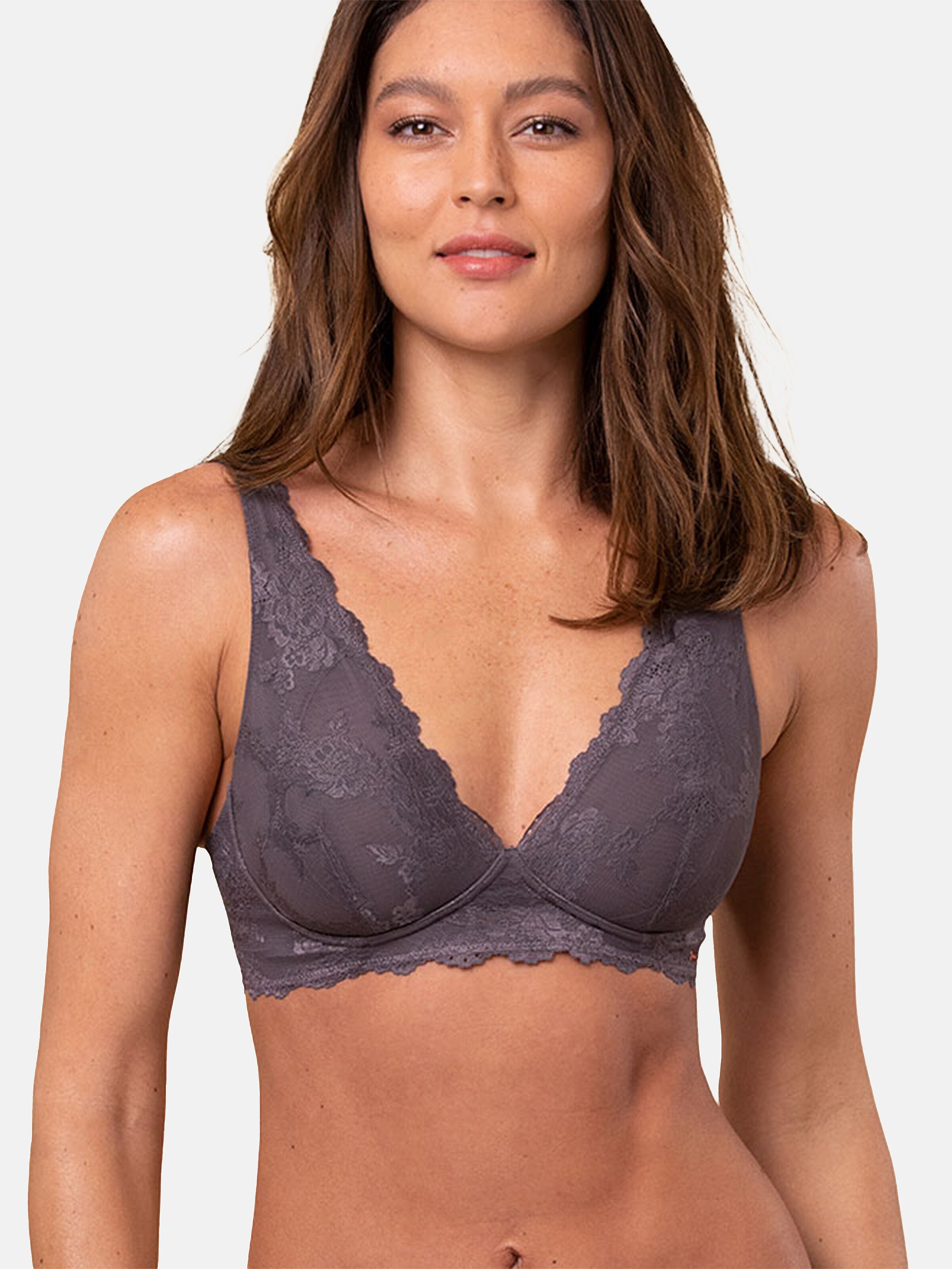Frauen Wäsche Royal Lounge Intimates BH ' Royal Dream ' in Grau - BK65662 Frauen Wäsche Royal Lounge Intimates BH ' Royal Dream ' in Grau - BK65662