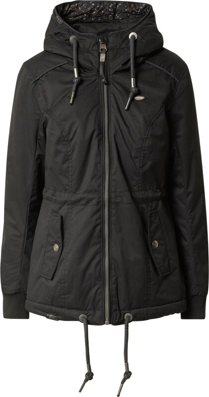 Ragwear Jacke 'DANKA' in Schwarz AB5733 Ragwear Jacke 'DANKA' in Schwarz AB5733