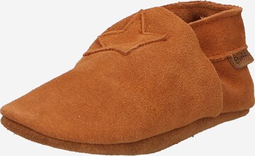 EN FANT - Pantufa em castanho: frente