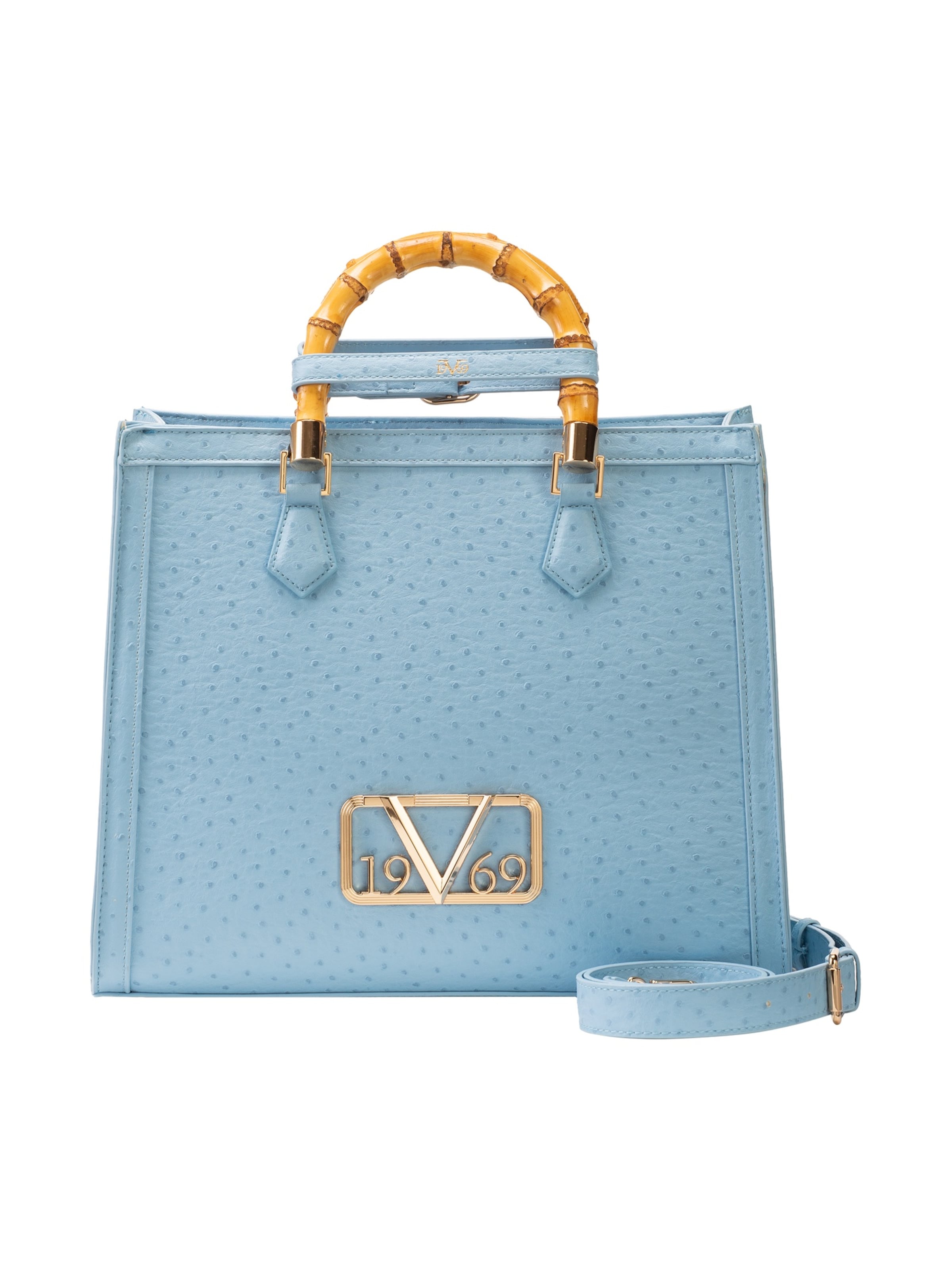 Sacs à main 'Heidi' 19V69 ITALIA en bleu : devant