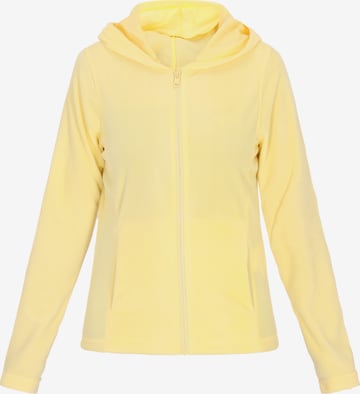 faina Athlsr Fleecejacke in Gelb: Vorderseite