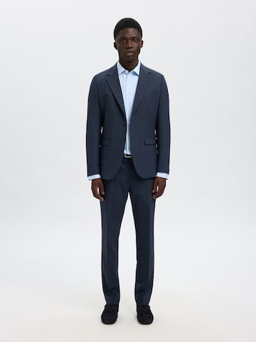 SELECTED HOMME Slim Fit Sakko 'SLHTHEO' in Blau