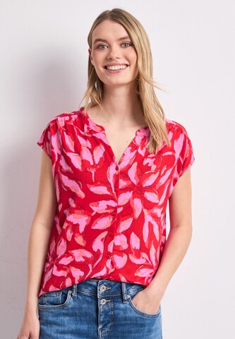 STREET ONE Blouse in Red: front