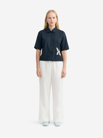 Thinking MU Bluse 'ANE' in Blau
