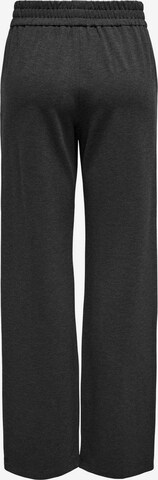 ONLY Wide leg Pants 'POPTRASH' in Grey