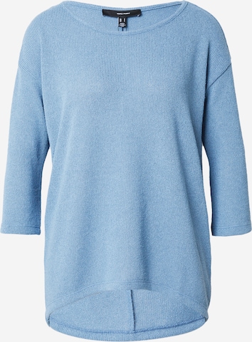 VERO MODA Trui 'EDDIE' in Blauw: voorkant