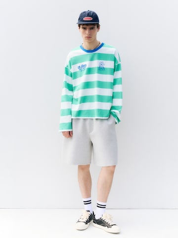 Pull&Bear Póló 'STWD' - zöld