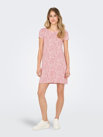 ONLY Jurk 'ONLBera' in Roze