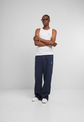 Wide leg Pantaloni di Karl Kani in blu