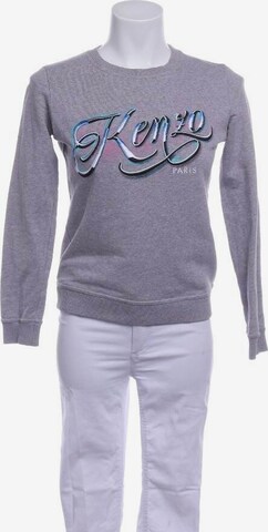 KENZO Sweatshirt / Sweatjacke XS in Grau: predná strana