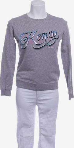 KENZO Sweatshirt & Zip-Up Hoodie in XS in Grey: front