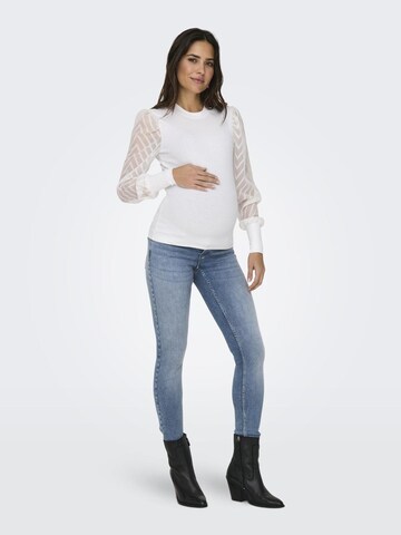 Skinny Jean 'BELLY' Only Maternity en bleu