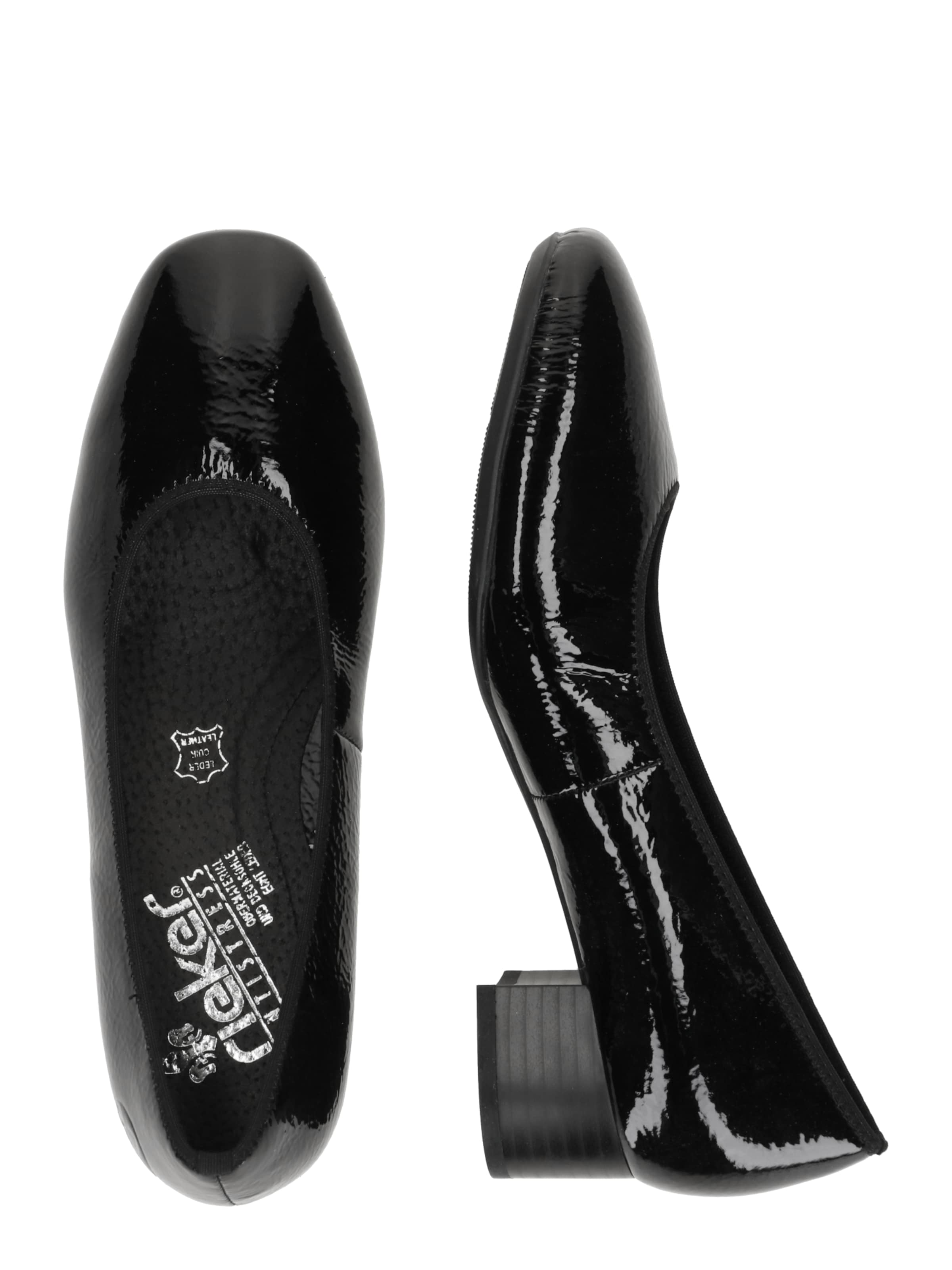 RiekerCipele s potpeticom - crna boja