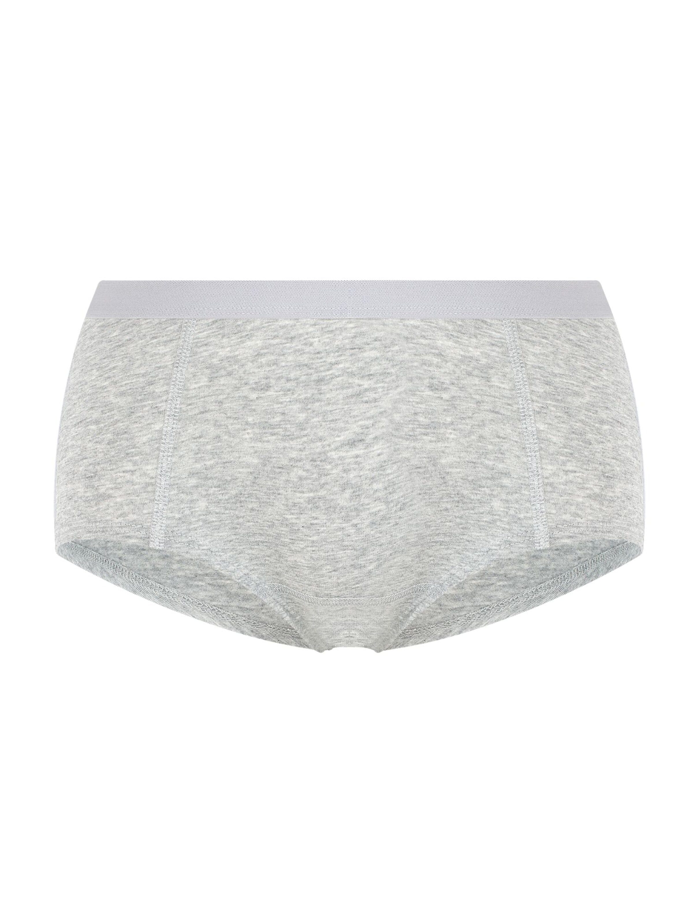 Albero Natur Boyshorts 'Bio-Baumwoll Damen Boyshorts' in Grey: front
