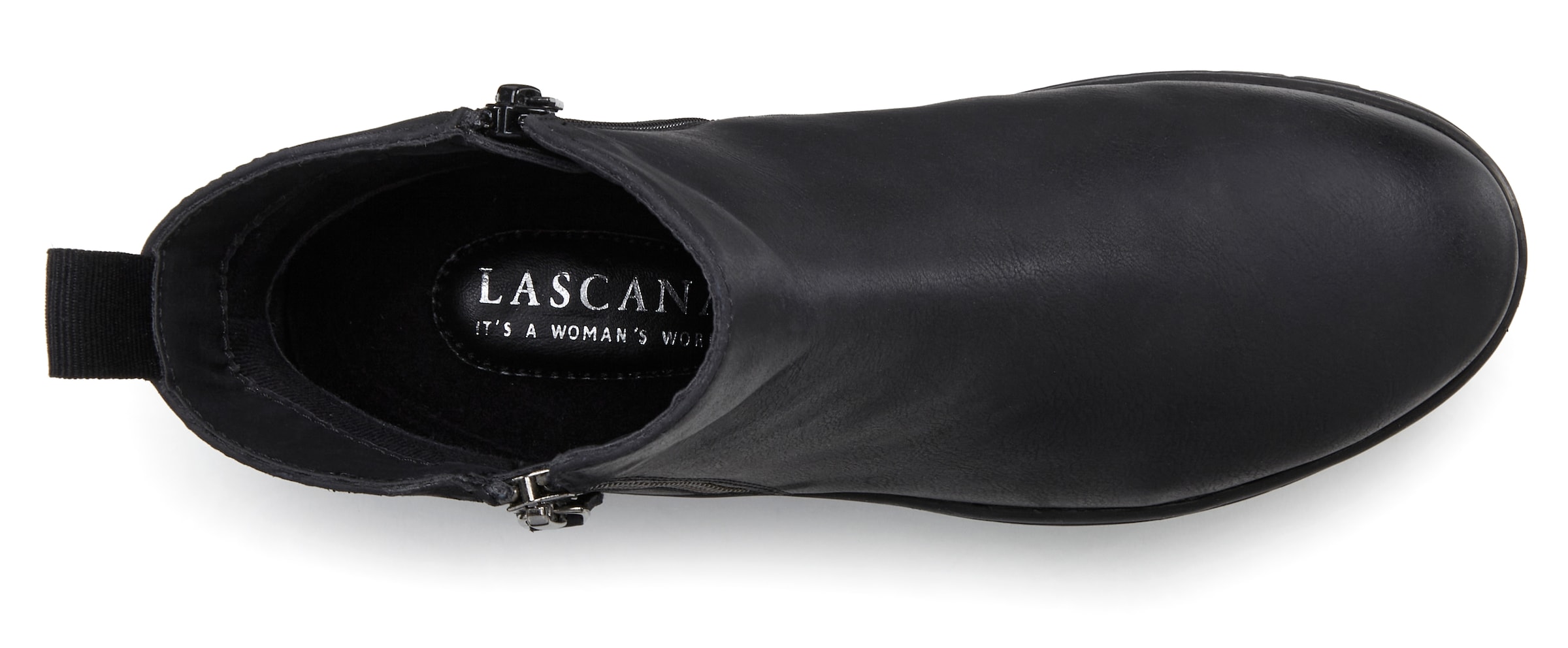 LASCANA Ankle boots σε μαύρο