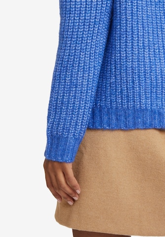 Cartoon Pullover in Blau