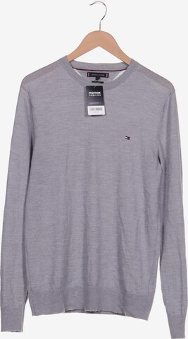 TOMMY HILFIGER Pullover L in Grau: predná strana