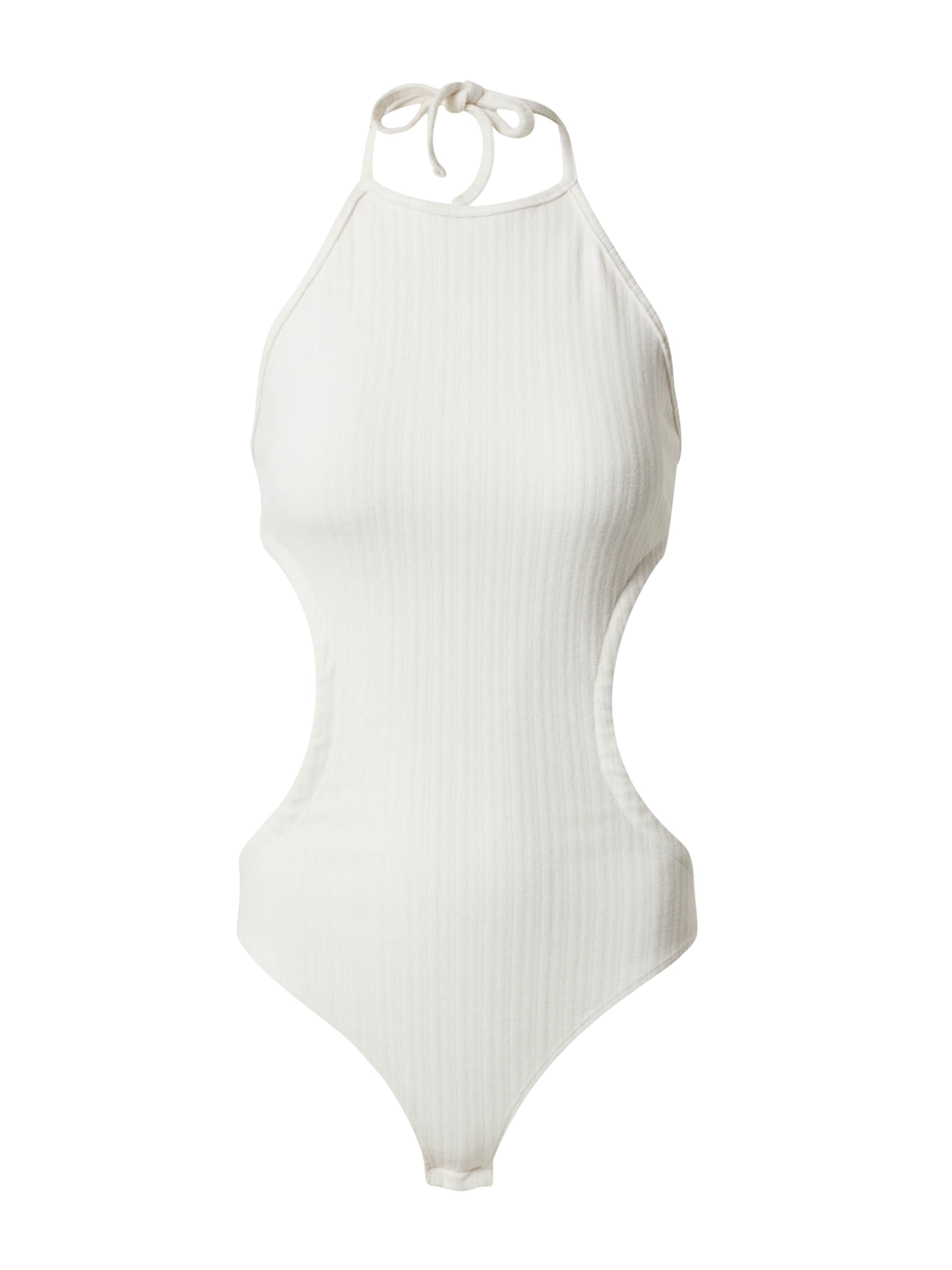 balts ABOUT YOU x Sofia Tsakiridou Bodijs-krekls 'Gioia': no priekšpuses