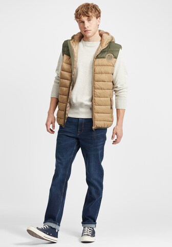 BLEND Bodywarmer 'Nippo' in Beige