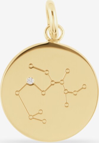 FAVS Pendant in Gold: front