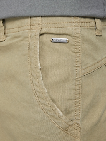 Regular Pantalon cargo 'Zack' JACK & JONES en beige