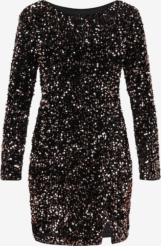 ruda faina Kokteilinė suknelė: priekis