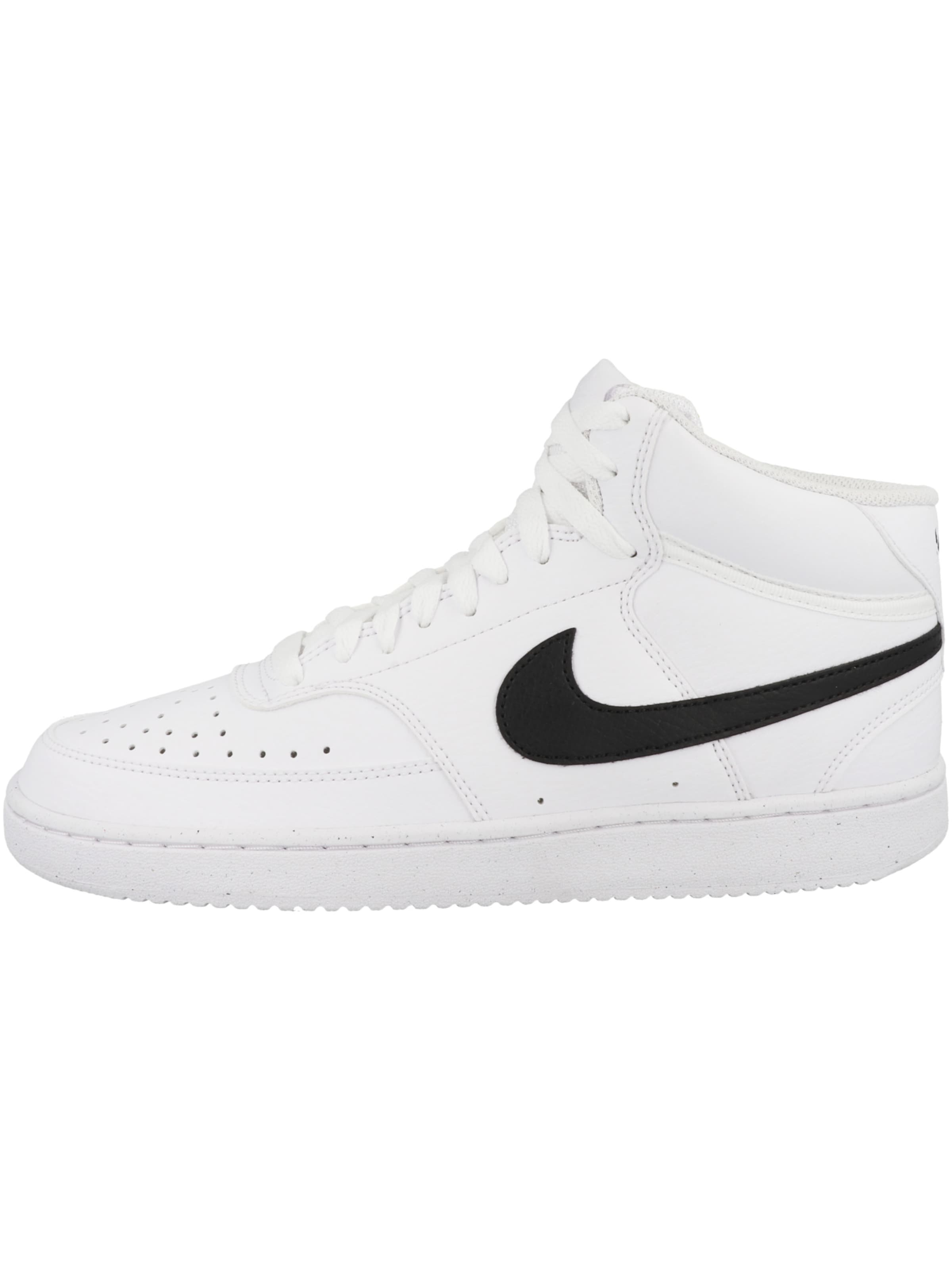 Nike Sportswear Magas szárú sportcipők 'Court Vision Next Nature' - fehér
