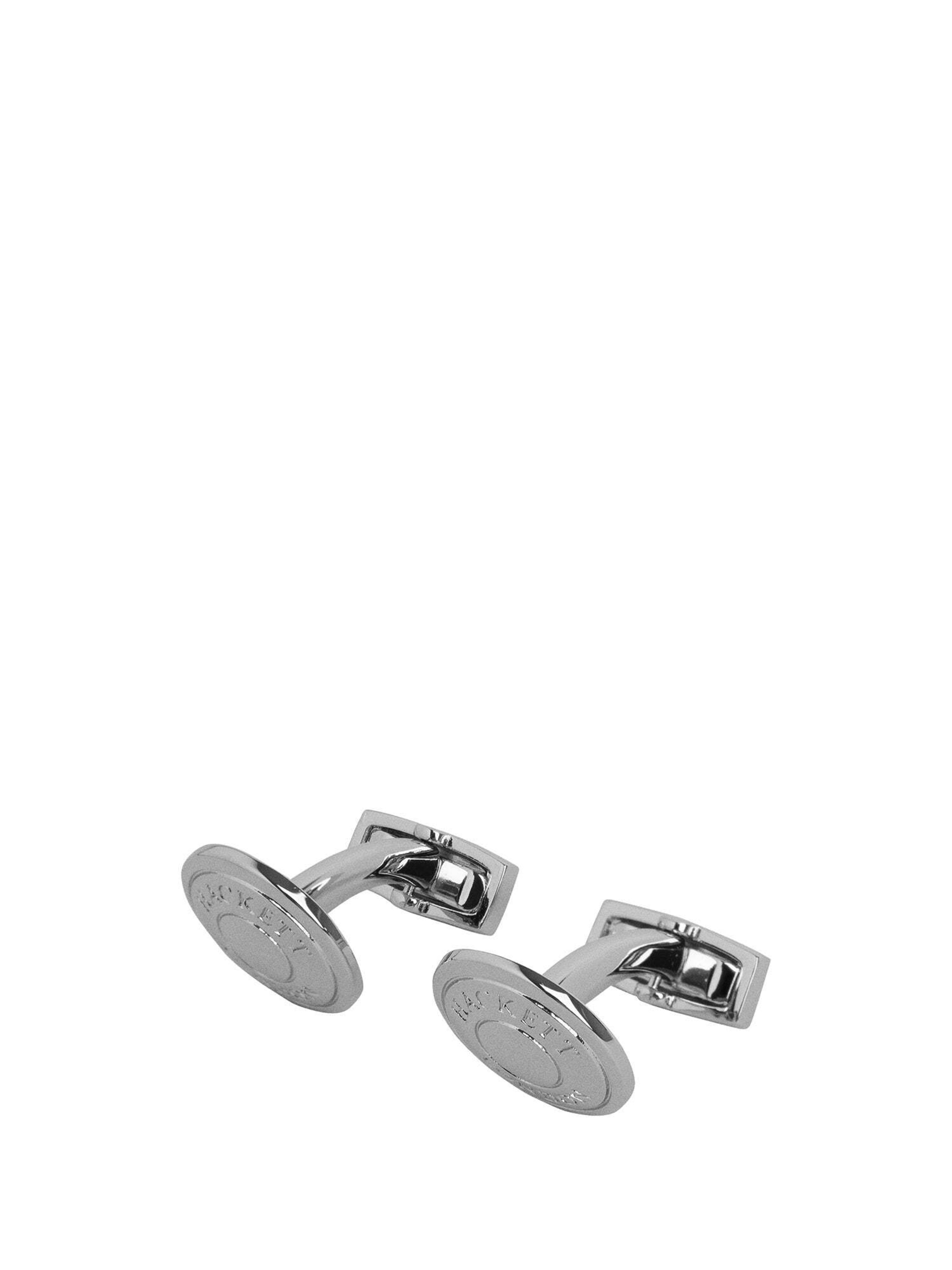 Hackett London Cufflinks 'Polo' in Silver