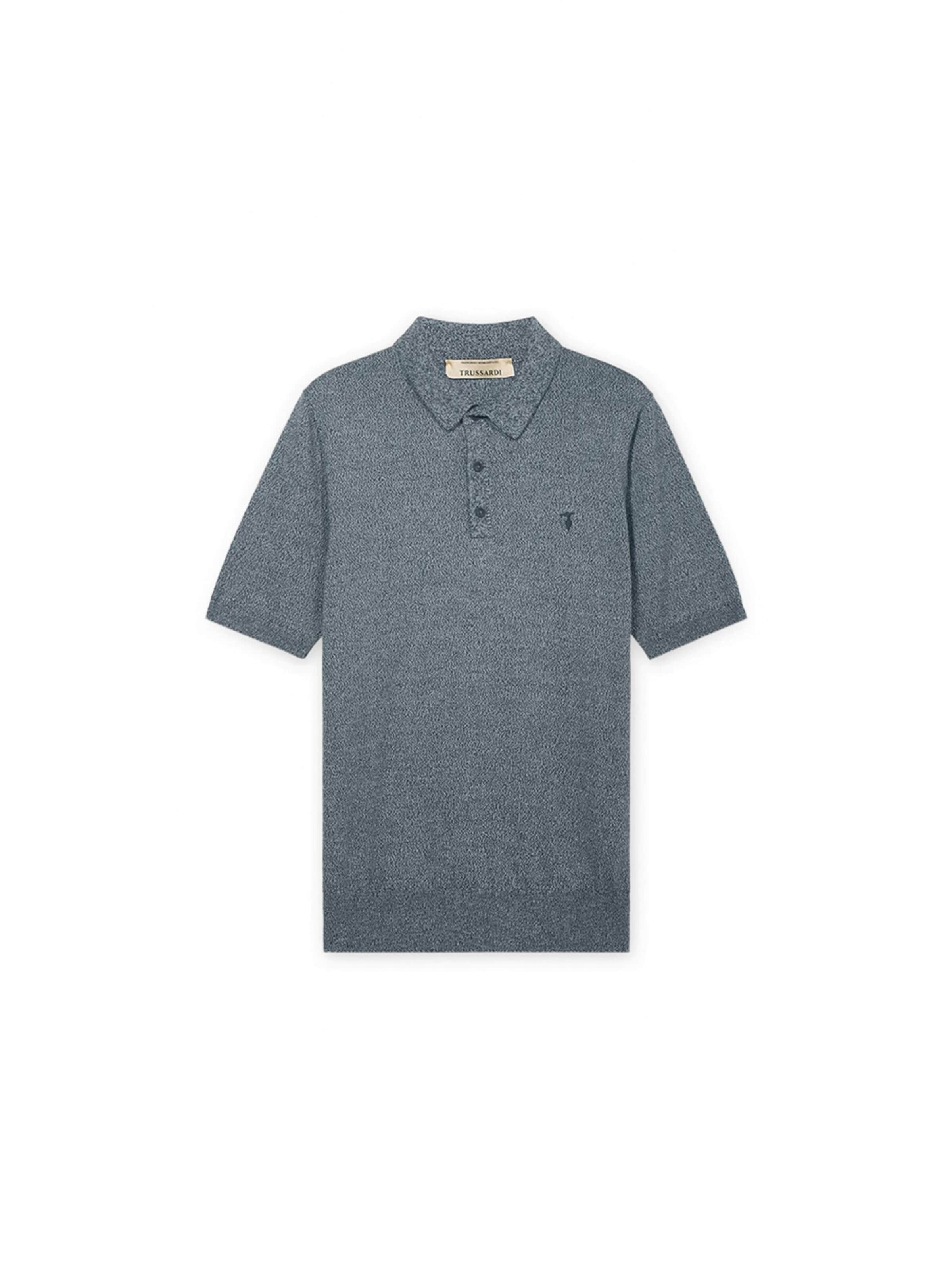 Trussardi Shirt in Grijs: voorkant
