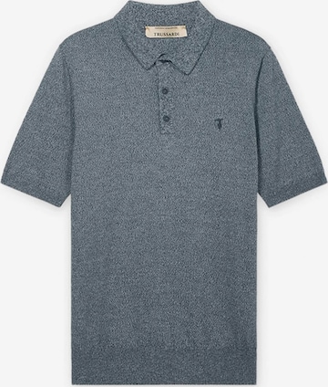 Trussardi Shirt in Grijs: voorkant