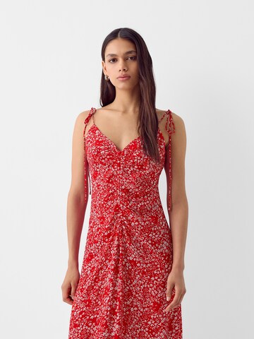 Bershka Kleid in Rot