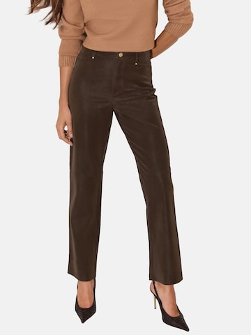 Pantalon Lipsy en marron : devant