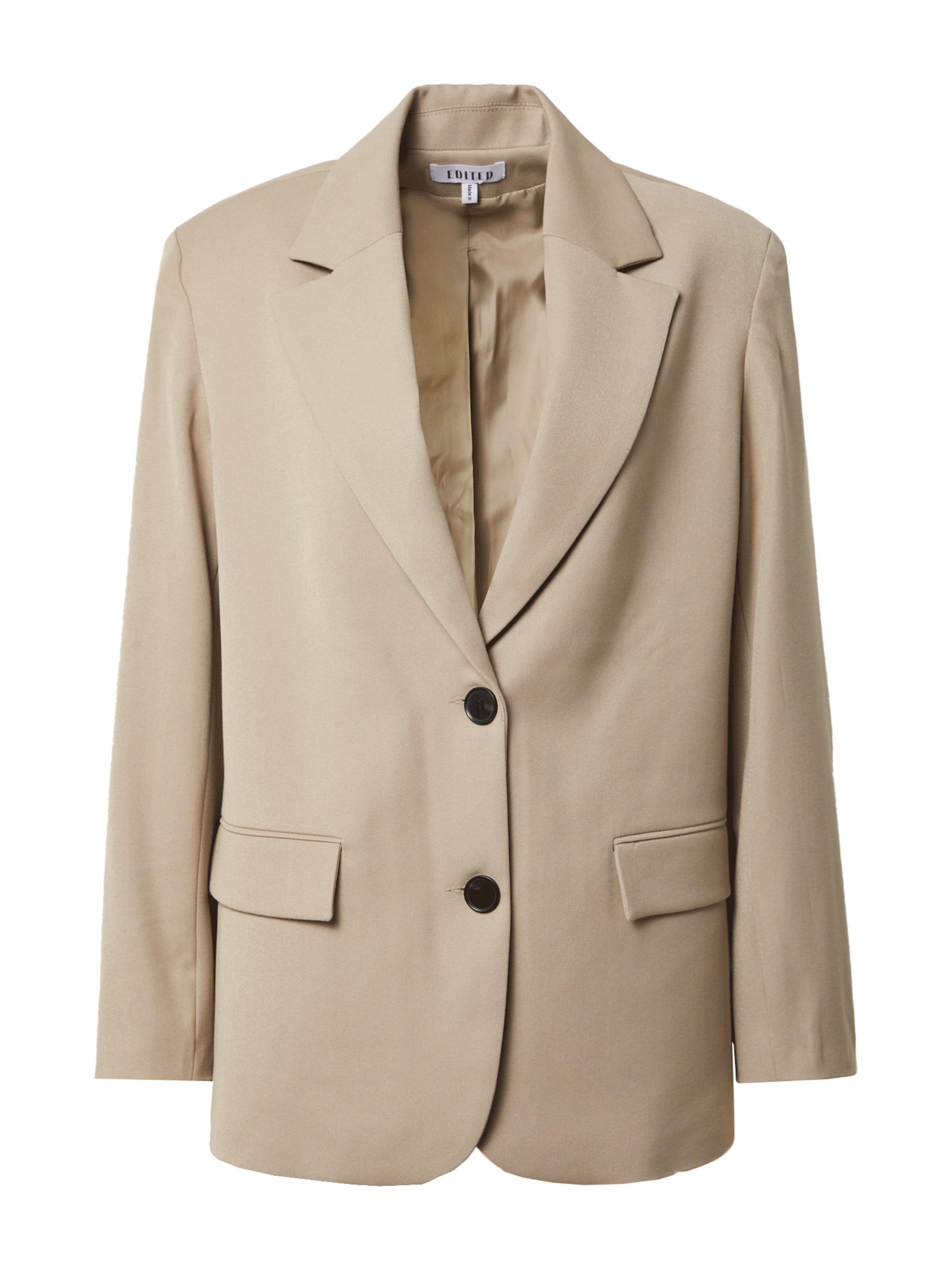 EDITED Blazer 'Kainoa' in Beige: front