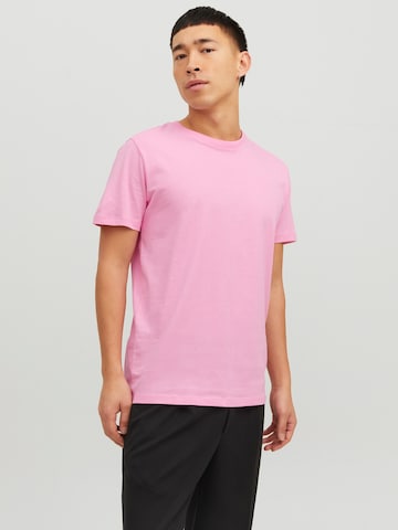 JACK & JONES Slim Fit Bluser & t-shirts i pink: forside